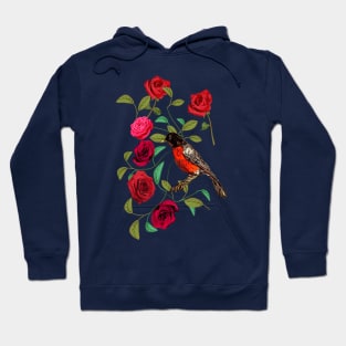 Roses and Robins Hoodie